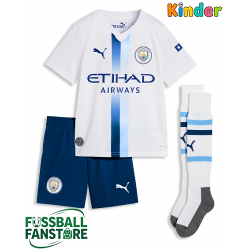 Manchester City Enzo Fernandez #17 Replik 3rd trikot Kinder 2026-27 Kurzarm (+ Kurze Hosen)